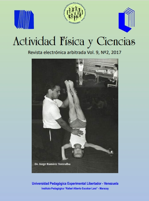 					View Vol. 9 No. 2 (2017): La Investigación en la Educación Física, Deporte y Recreación. ISSN (digital) 2244-7318
				