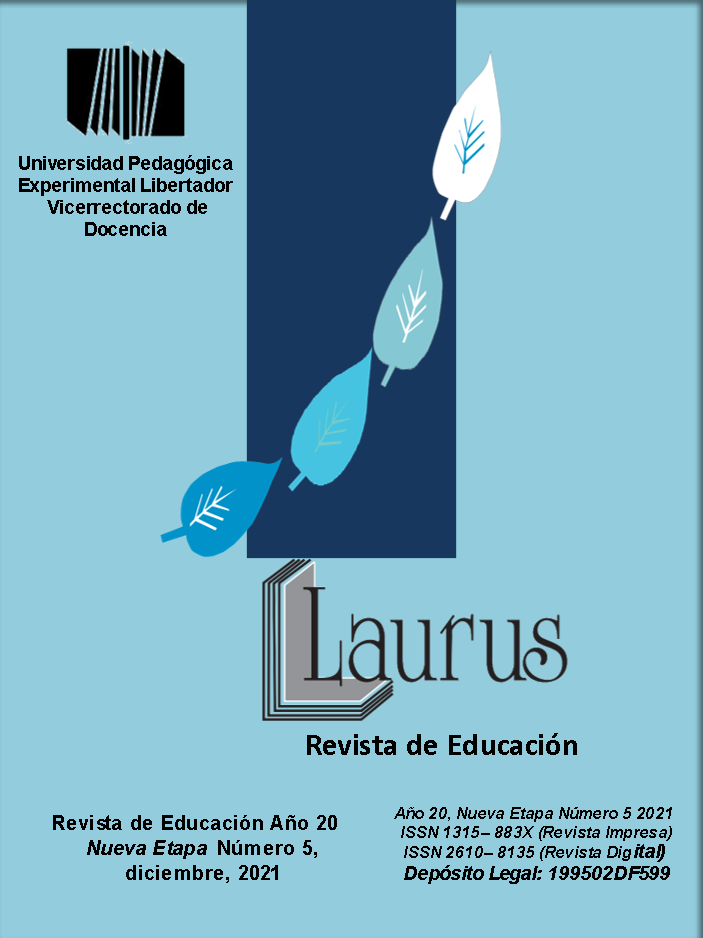 					Ver Vol. 20 Núm. 5 (2021): Revista de Educación, Nueva Etapa Diciembre 2021
				